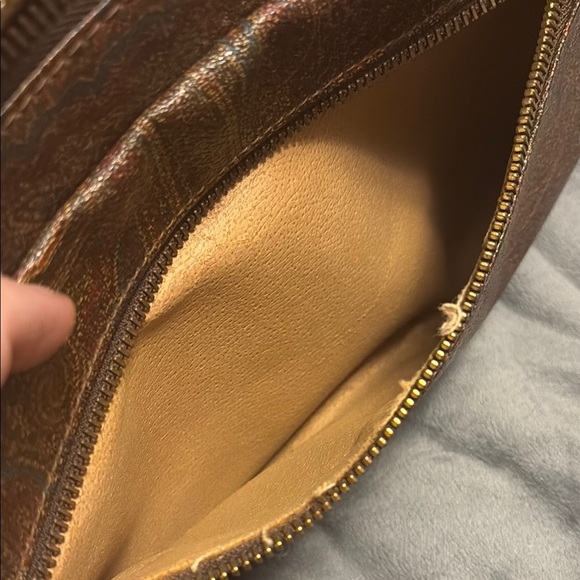 Etro Paisley Clutch with Gold Zipper - Picture 3 of 4